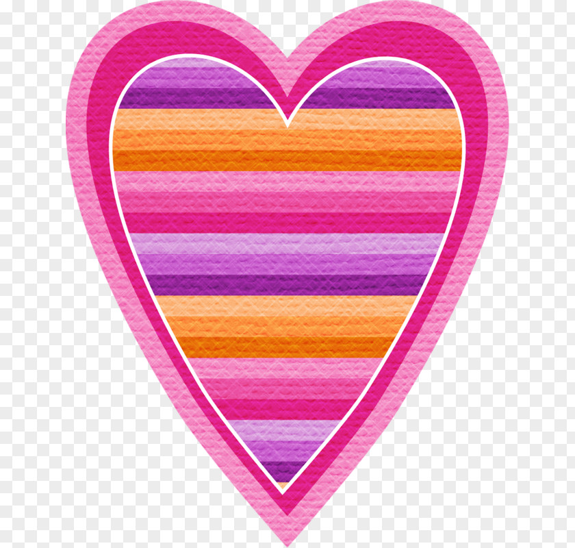 Pink Heart Clip Art Image Psd PNG