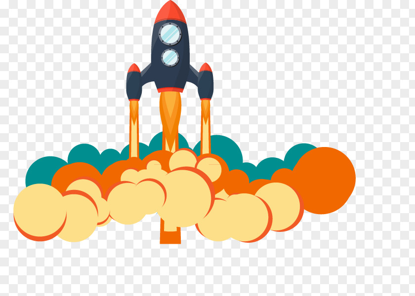 Vector Cartoon Rocket Image Flight Download Icon PNG