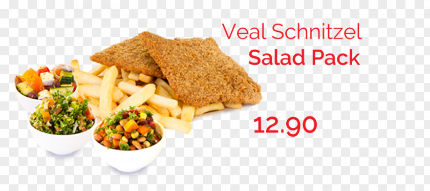 Chicken Schnitzel Fast Food French Fries Vegetarian Cuisine Junk PNG