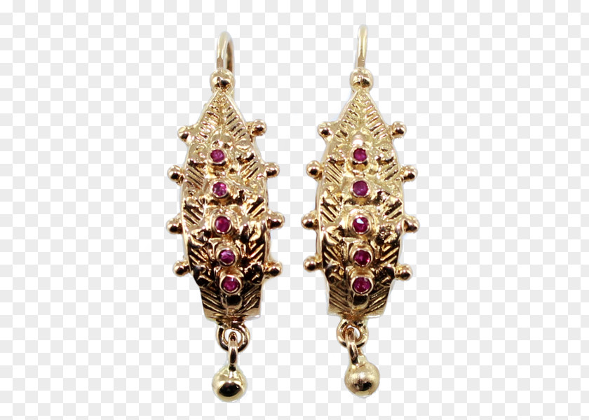 Jewellery Earring Amethyst Bijou Gold PNG
