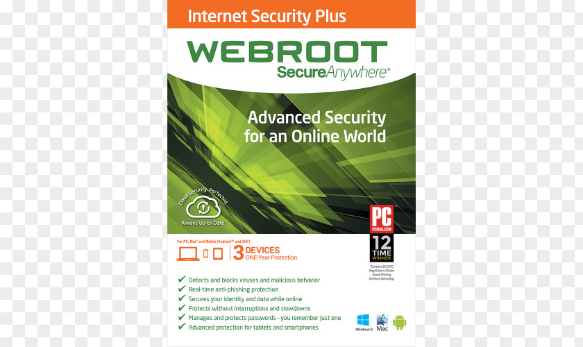 Lavasoft Webroot SecureAnywhere AntiVirus Internet Security Essentials PNG