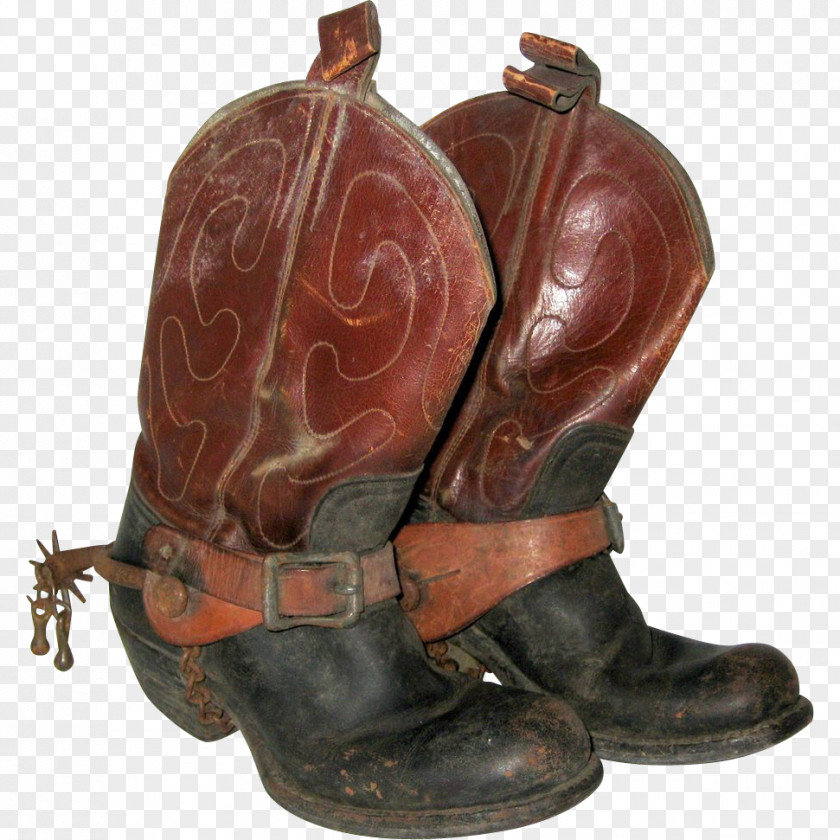 Boots Cowboy Boot Shoe Spur PNG