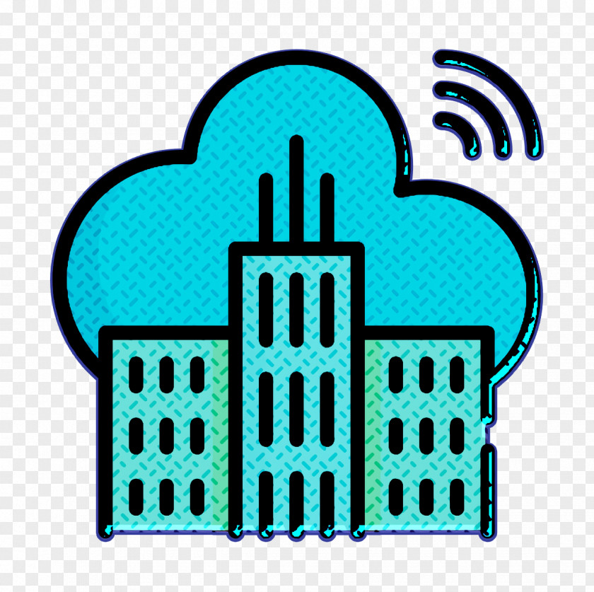 Cloud Icon Smart City Wifi PNG