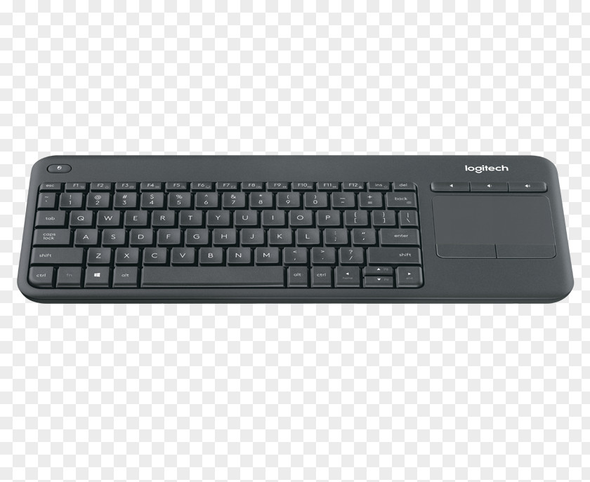 Computer Mouse Keyboard Logitech K400 Plus Wireless PNG