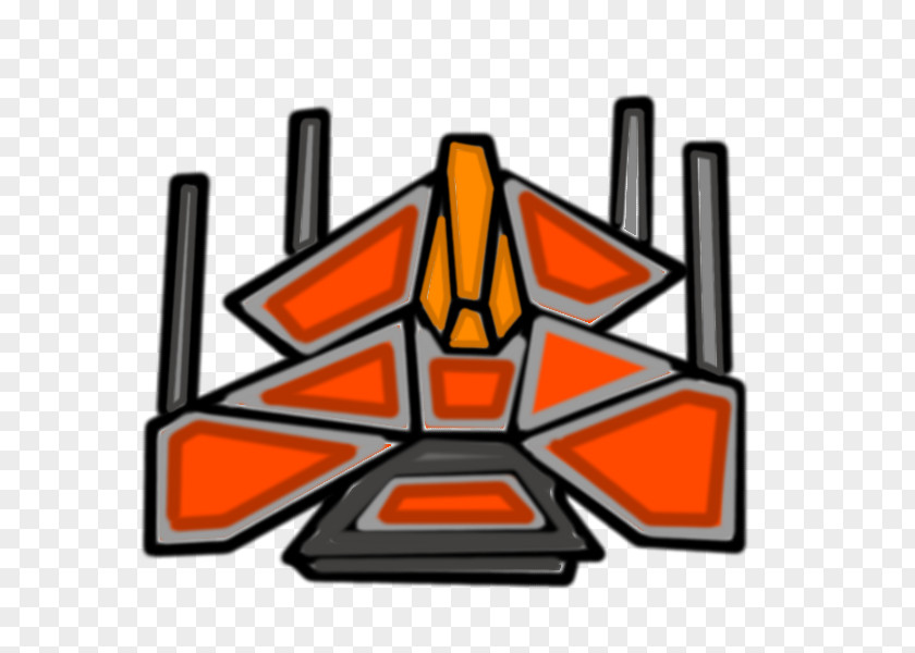 Enemy Spaceship Logo Line Angle Font PNG