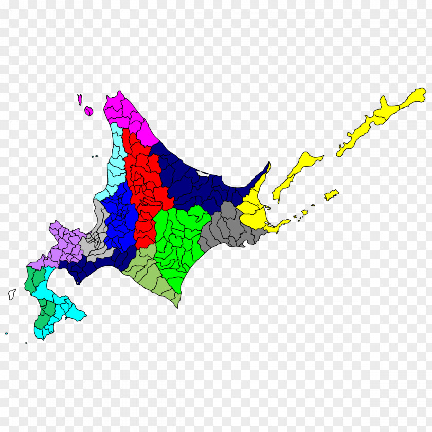 Kitahiroshima Biei Higashihiroshima Map PNG