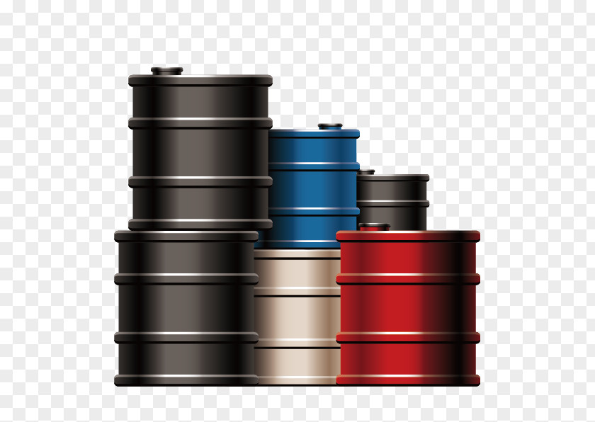 Vector Bunch Of Drums Gasoline Barrel PNG