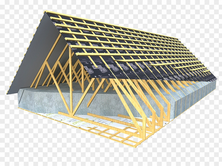 Building Timber Roof Truss Ceiling PNG