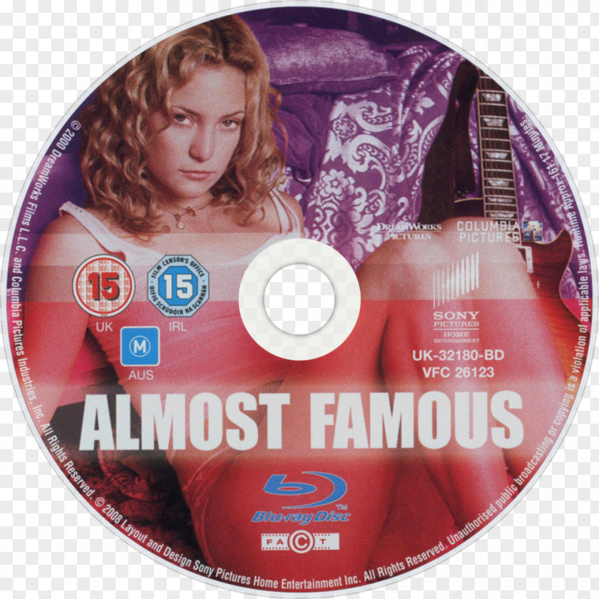 Kate Hudson Anna Paquin Almost Famous Blu-ray Disc DVD Film PNG