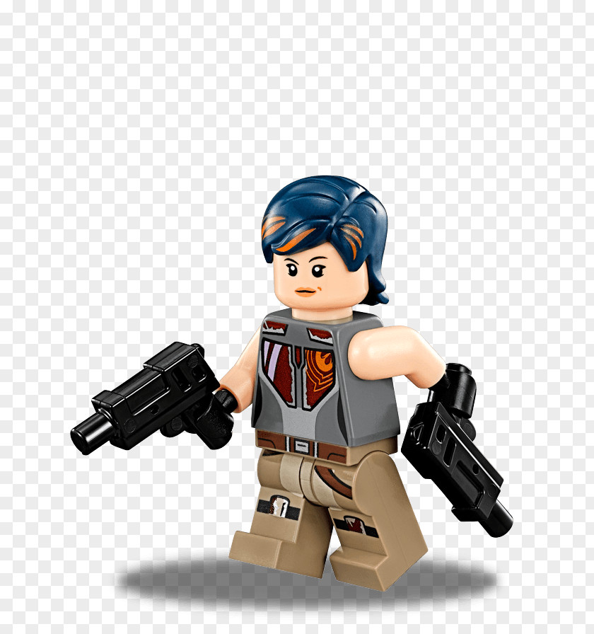 Sabine Wren Ezra Bridger Lego Minifigure Speeder Bike Star Wars PNG