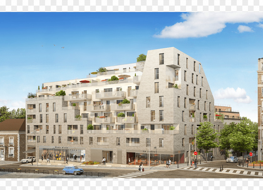 Siège Social Apartment Avenue Jean Jaurès Building Rue Baptiste ClémentApartment EMERIGE PNG