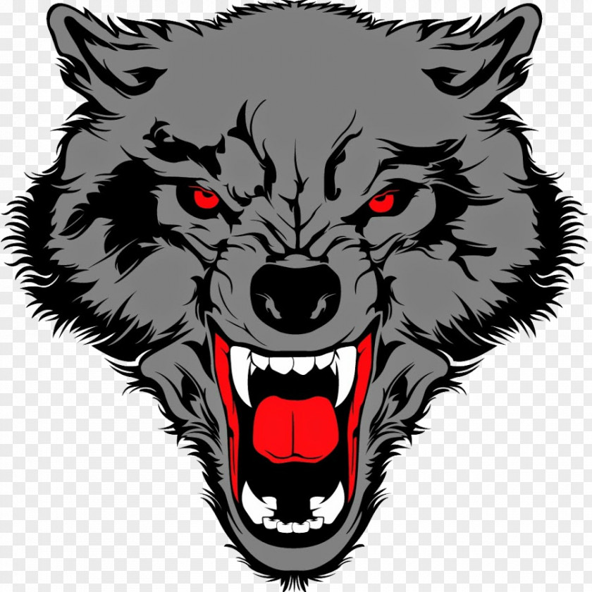 Wolf Gray Drawing Clip Art PNG