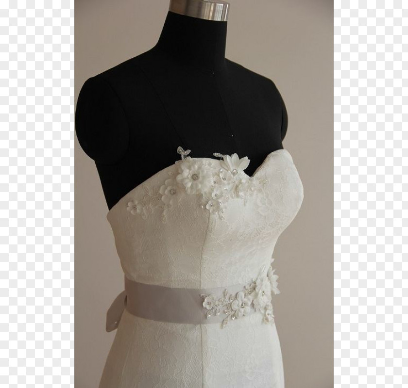 Dress Wedding Waist Cocktail Satin PNG