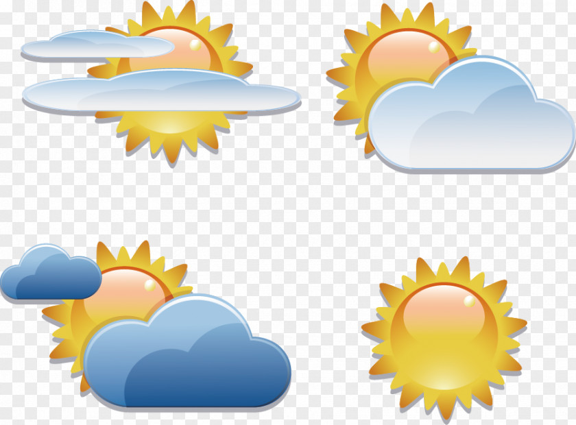 The Weather Cloud Clip Art PNG