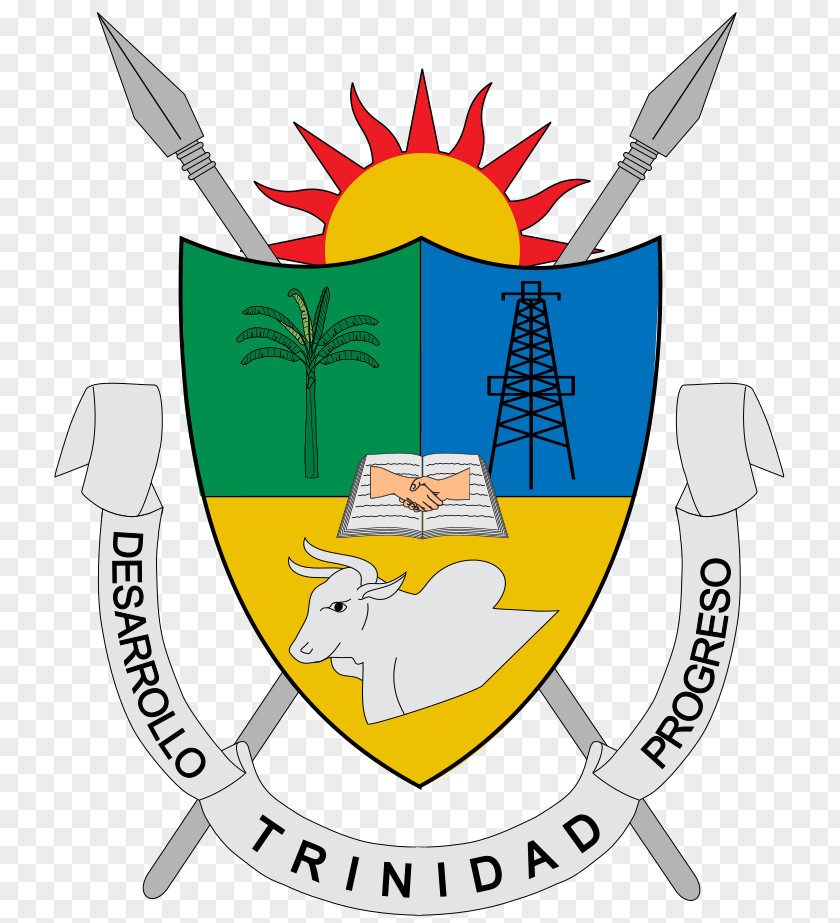 Trinidad Casanare Escutcheon Escudo De Coat Of Arms And Tobago Clip Art PNG