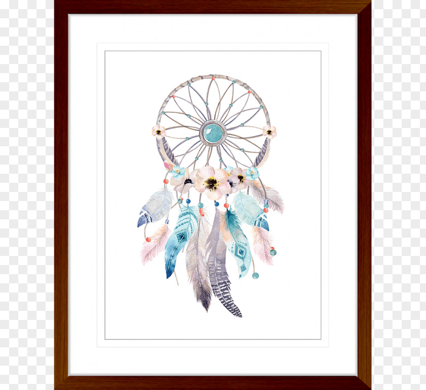 Dreamcatcher Watercolor Painting Boho-chic Royalty-free PNG