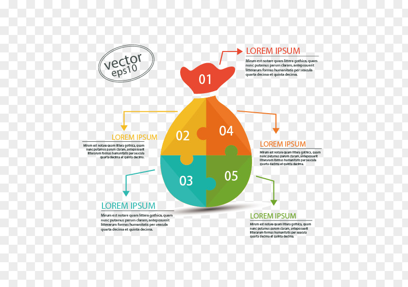 Infographic Vector Purse Euclidean PNG