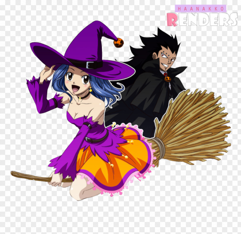 Levy Fairy Tail Gajeel Redfox Halloween Festival Couple PNG