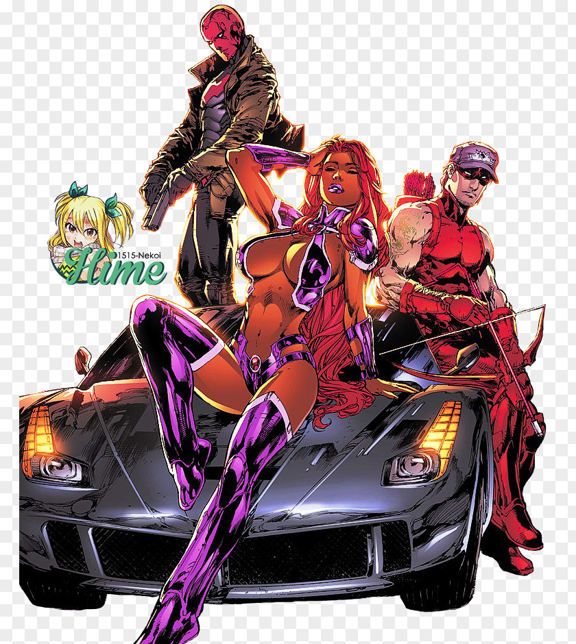 Red X Jason Todd Hood And The Outlaws, Vol. 2 Starfire Hood/Arsenal 1: Open For Business PNG