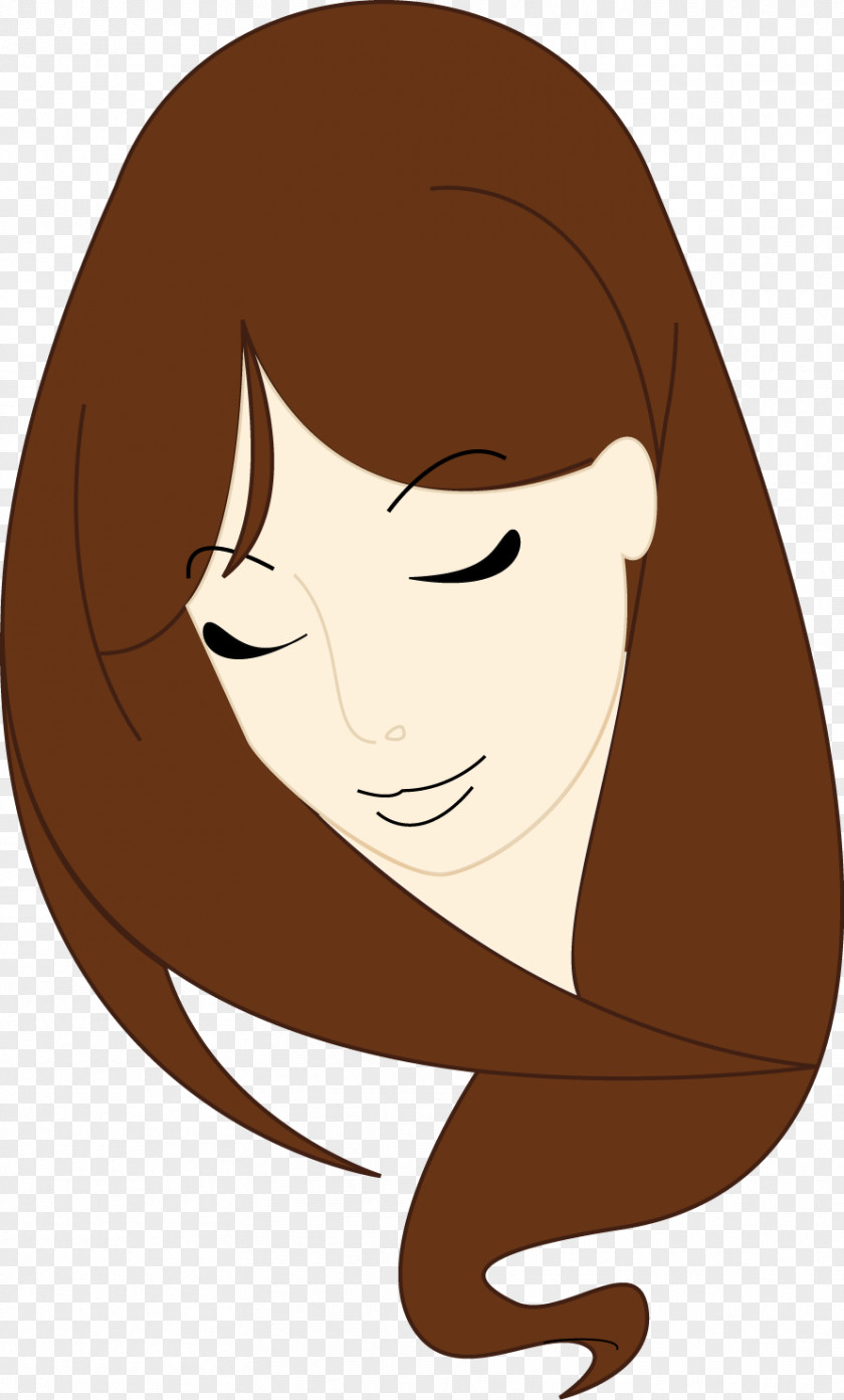 Self Vector Face Cheek Female Forehead PNG