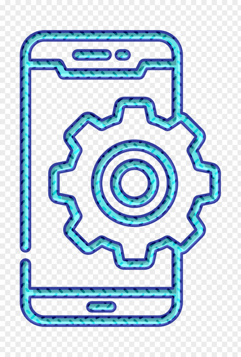Smartphone Icon Help And Support Gear PNG
