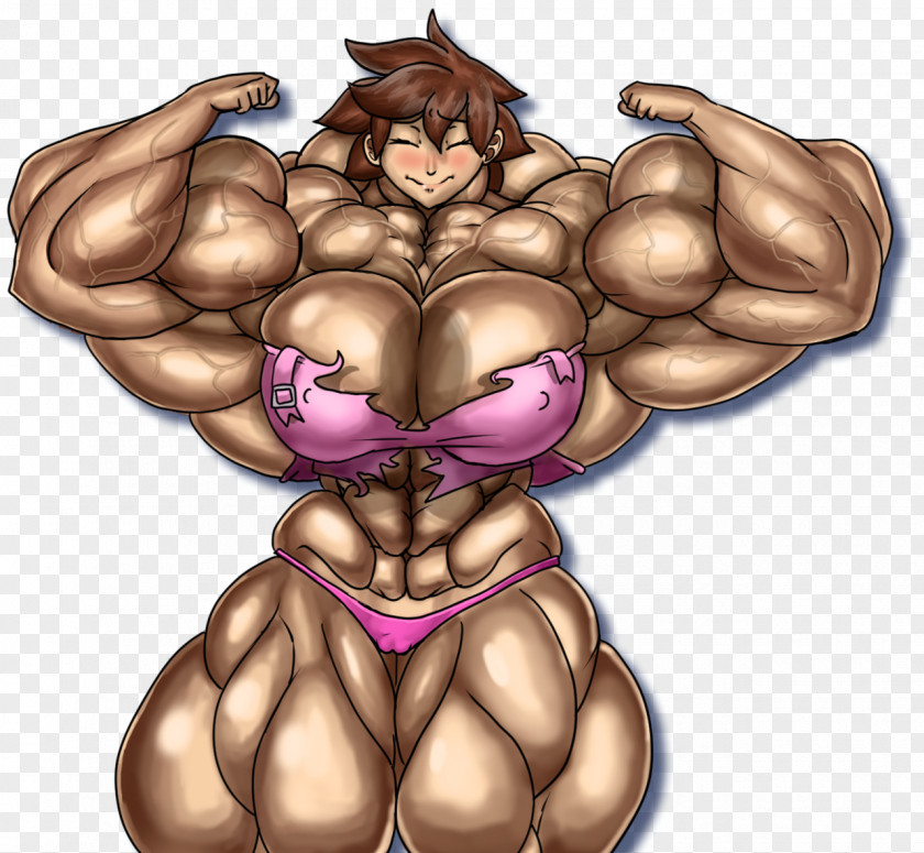 Bodybuilding Muscle Hypertrophy Female Human Musculoskeletal System PNG
