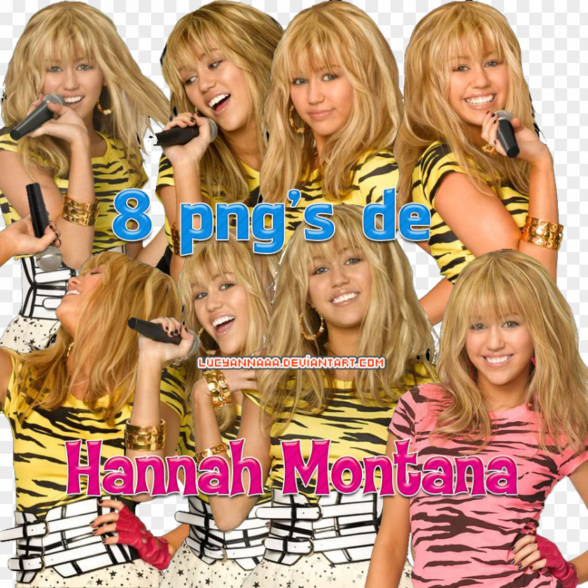 Hair Blond Coloring Hannah Montana Human Behavior PNG