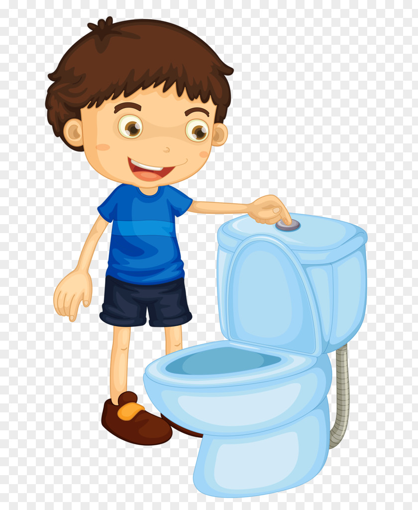 Toilet Flush Bathroom Clip Art PNG