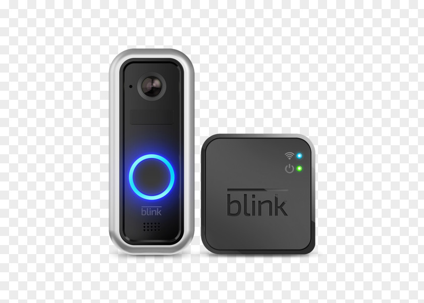 Blink Amazon.com Home Door Bells & Chimes Smart Doorbell Ring Wi Fi Enabled Video PNG
