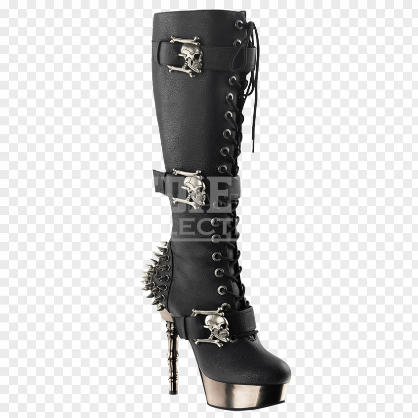 Boot Knee-high High-heeled Shoe Thigh-high Boots Platform PNG