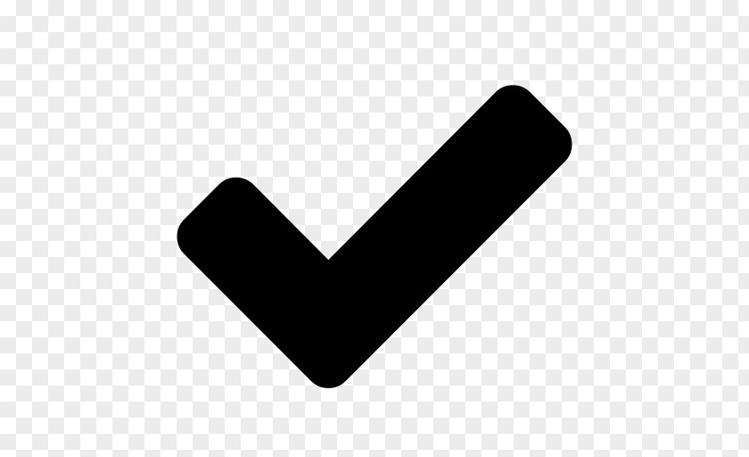 Button Check Mark Font Awesome PNG