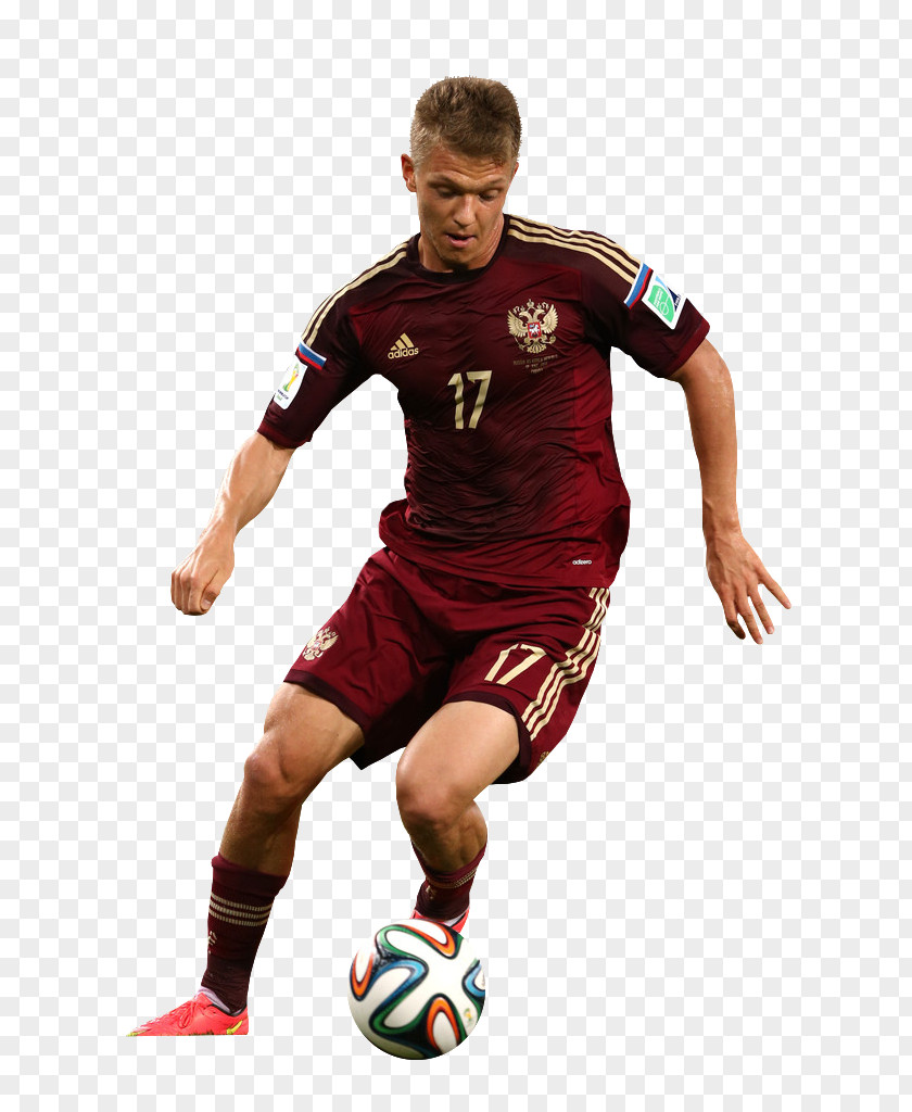 Football Oleg Shatov UEFA Euro 2016 Russia National Team Player PNG