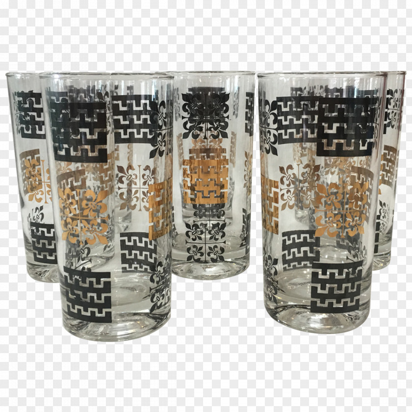 Glass Highball Cup PNG