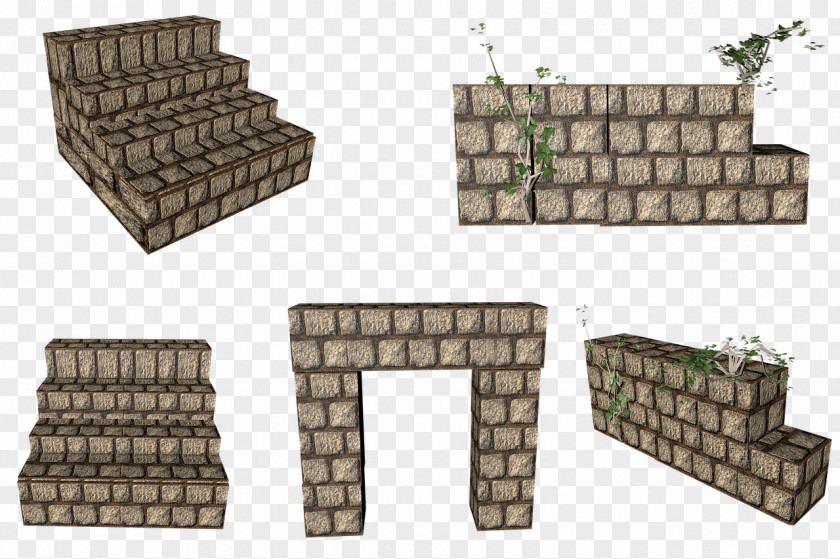 Stairs Wall Brick PNG