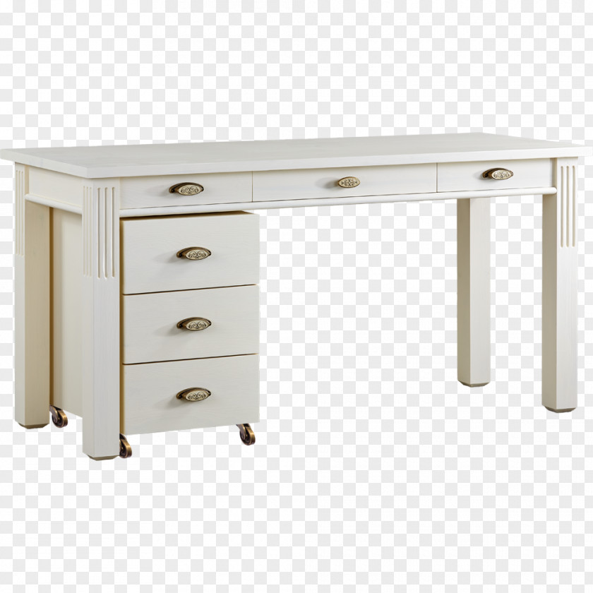 Table Desk Furniture Drawer Wood PNG