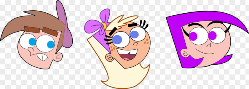 Timmy Trixie Turner Chloe Carmichael Character The Fairly OddParents Season 1 Jimmy Power Hour PNG