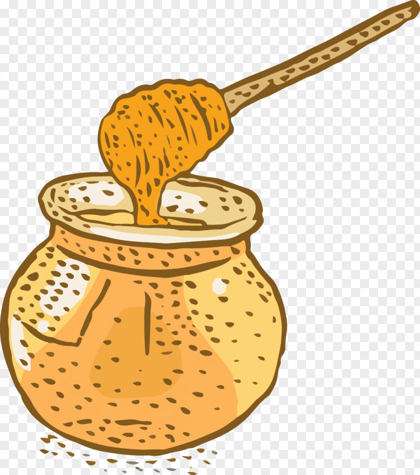 Vector Honey Jar Euclidean PNG
