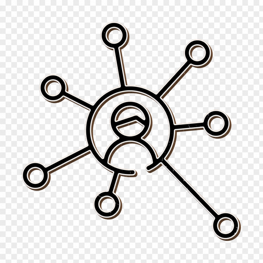 Business Icon Link Networking PNG