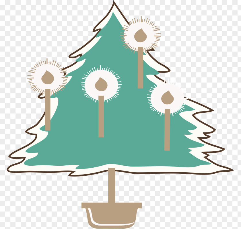 Creative Christmas Tree PNG