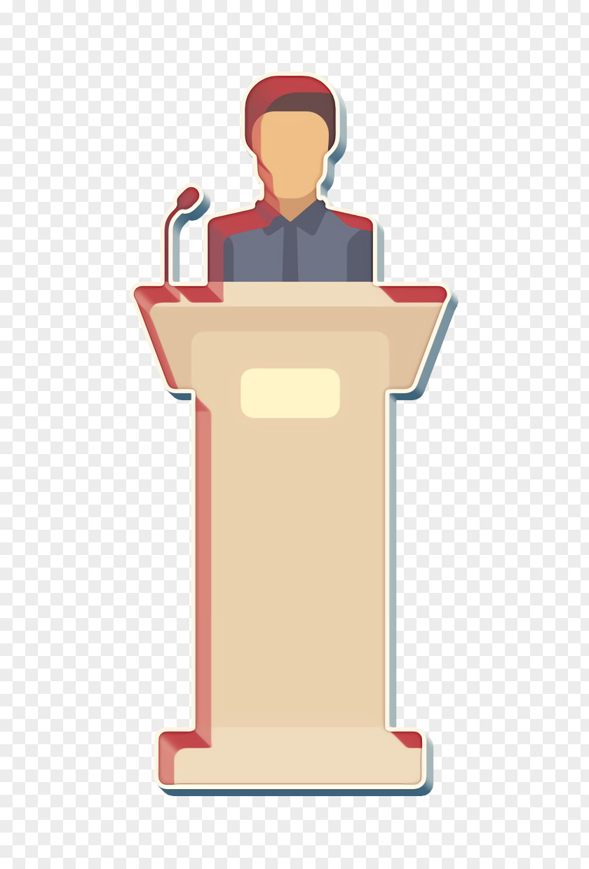 Job Table Presentation Icon Speech Management PNG