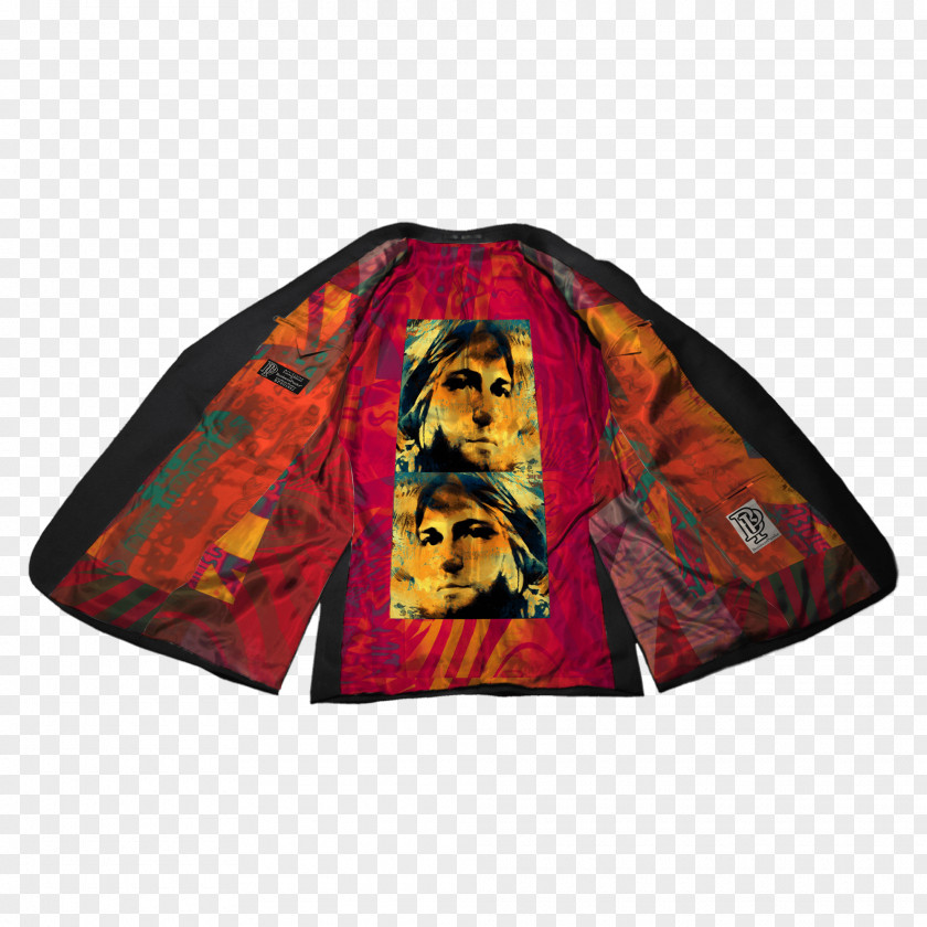 Kurt Cobain L'homme-araignée Artist Textile Lining PNG