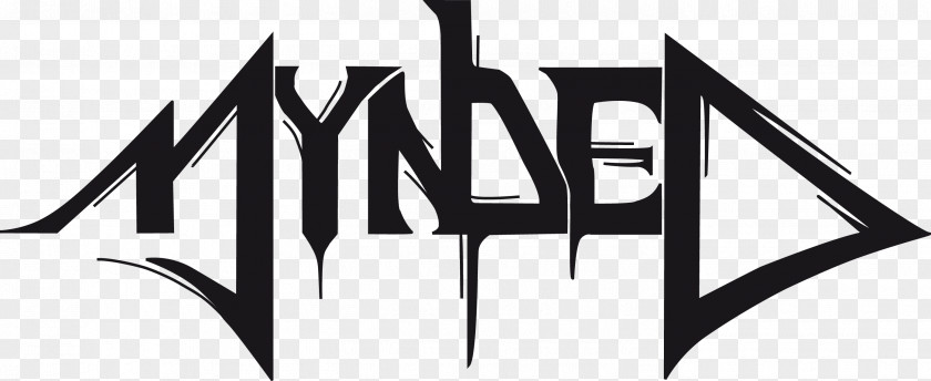 LOGOBblack Mynded Humanity Faded Away Heavy Metal Logo Straubing PNG