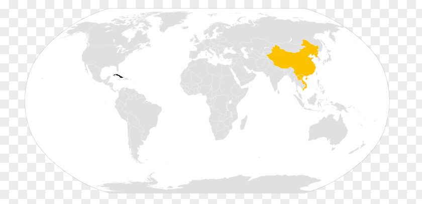 Map World Locator Sino-Soviet Split China PNG
