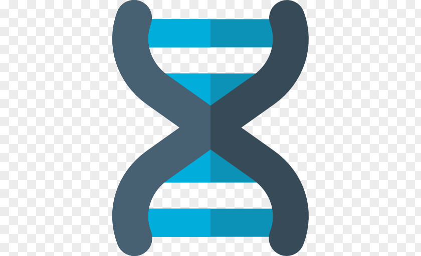 Blue Hourglass DNA Medicine Icon PNG
