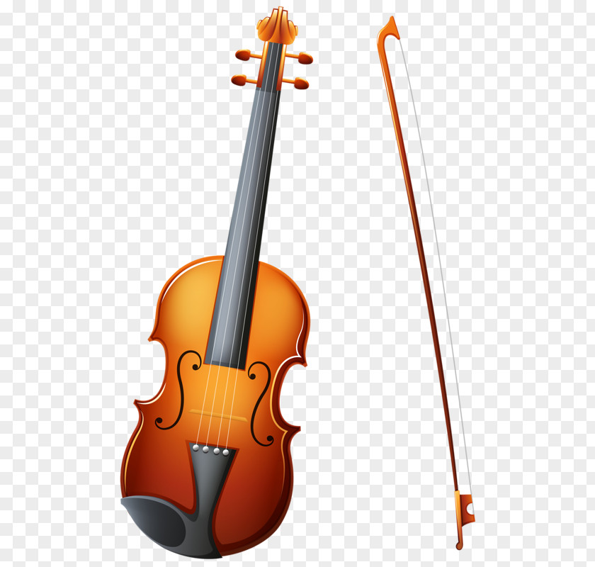 Cartoon Violin Musical Instrument Royalty-free Trumpet Illustration PNG