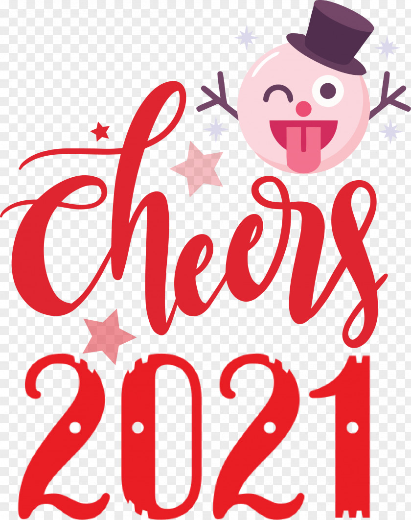 Cheers 2021 New Year Cheers.2021 PNG