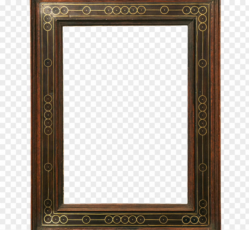 Mirror Picture Frames Bronze Copper Photography PNG