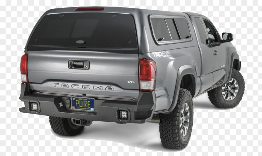 Pickup Truck Tire 2017 Toyota Tacoma Bumper PNG