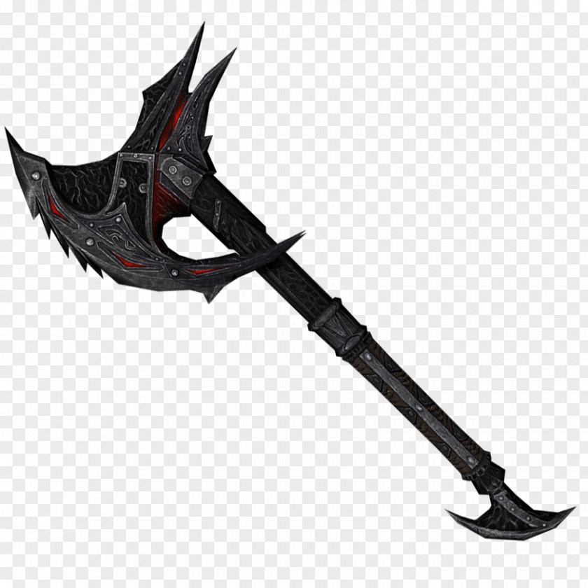 Axe The Elder Scrolls V: Skyrim – Dawnguard Dragonborn Battle Weapon PNG