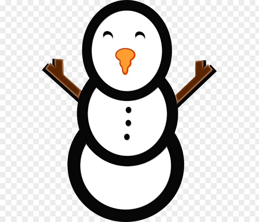 Bird Penguin Snowman PNG